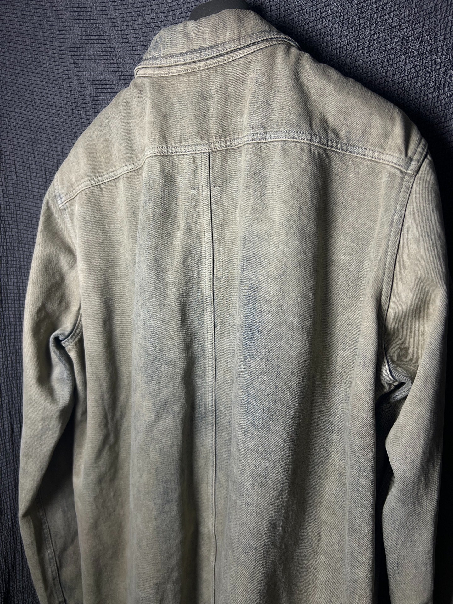 Rick Owens 22FW Denim Shirt Jacket