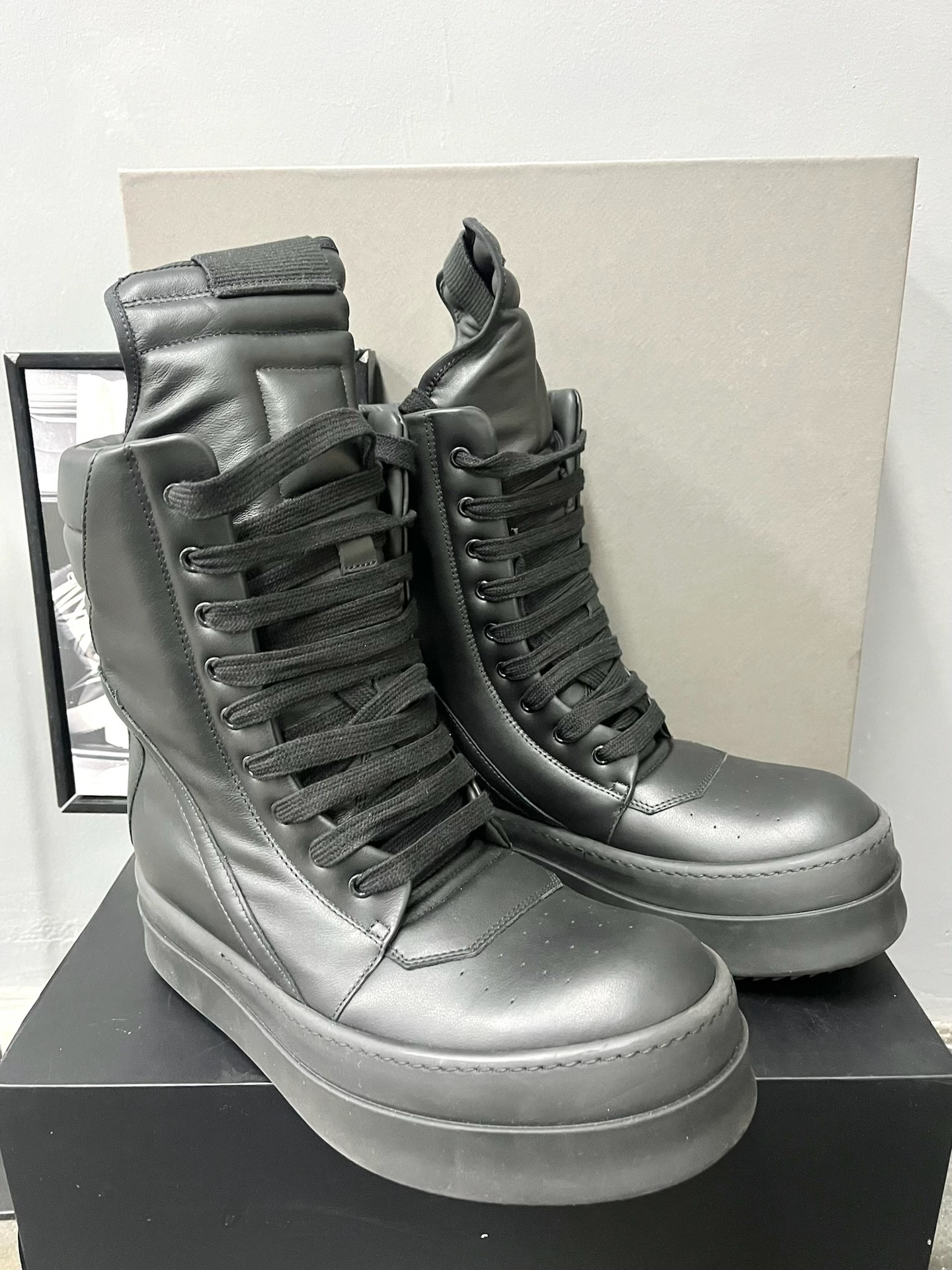 Rick Owens 25SS Mega High-Top Platform