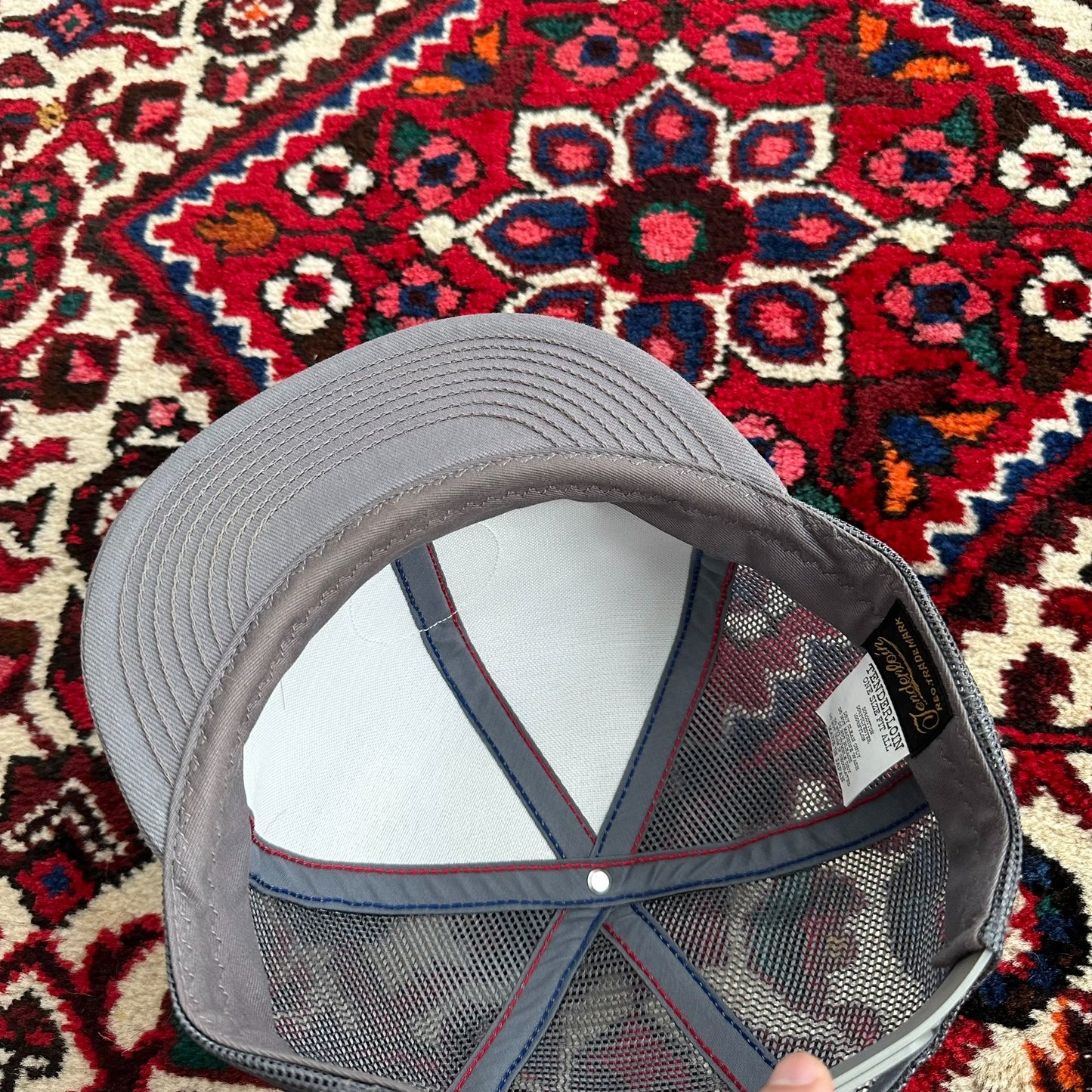 tenderloin trucker cap grey baseball hat