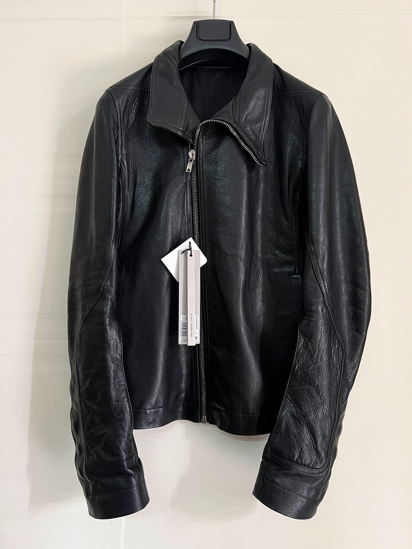 Rick Owens Bauhaus Mollino Leather Jacket