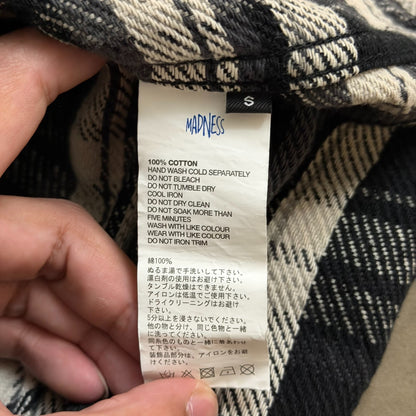 MADNESS Shredded Check Shirt