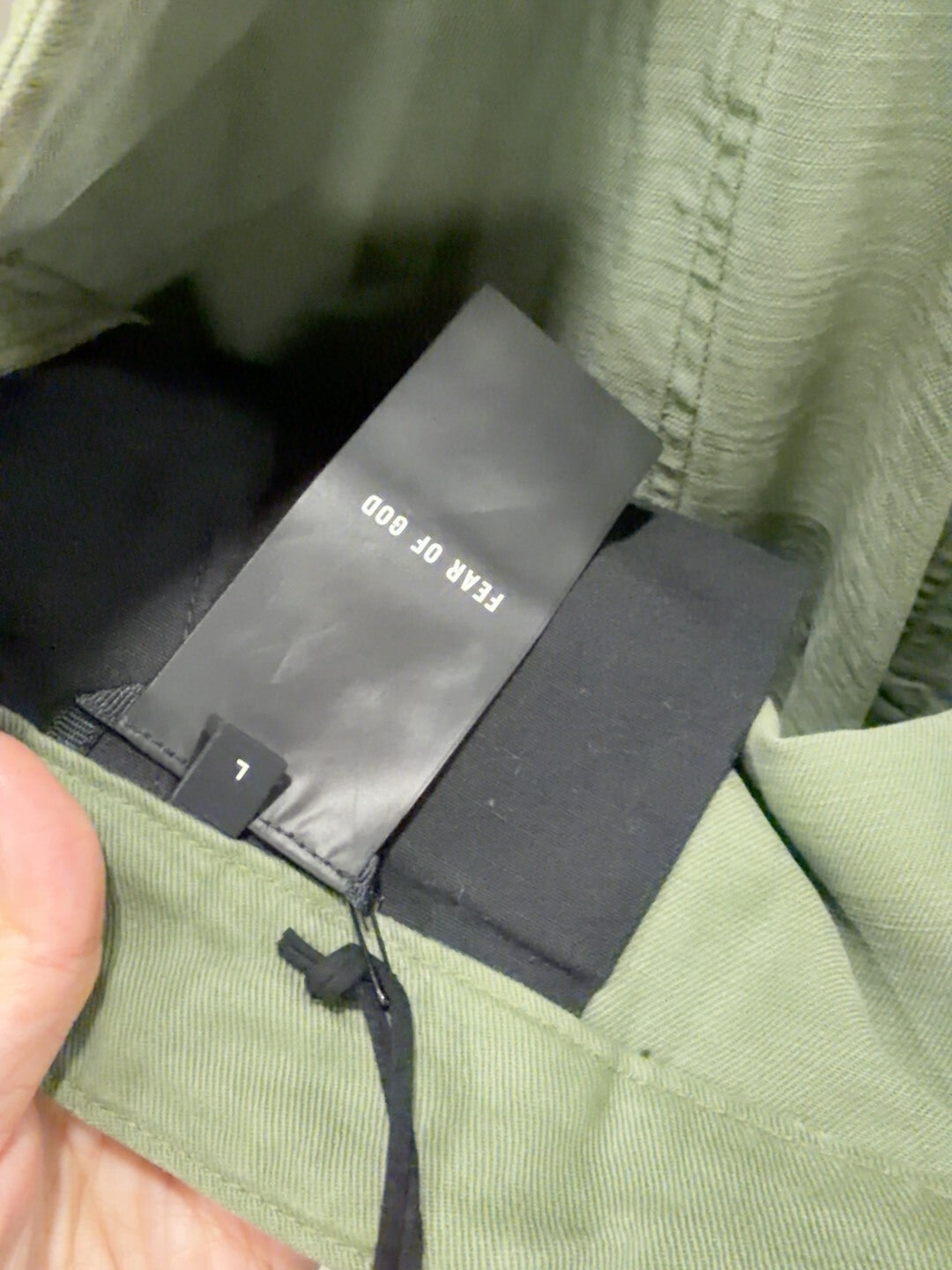 Fear of God Cargo Pants in Green