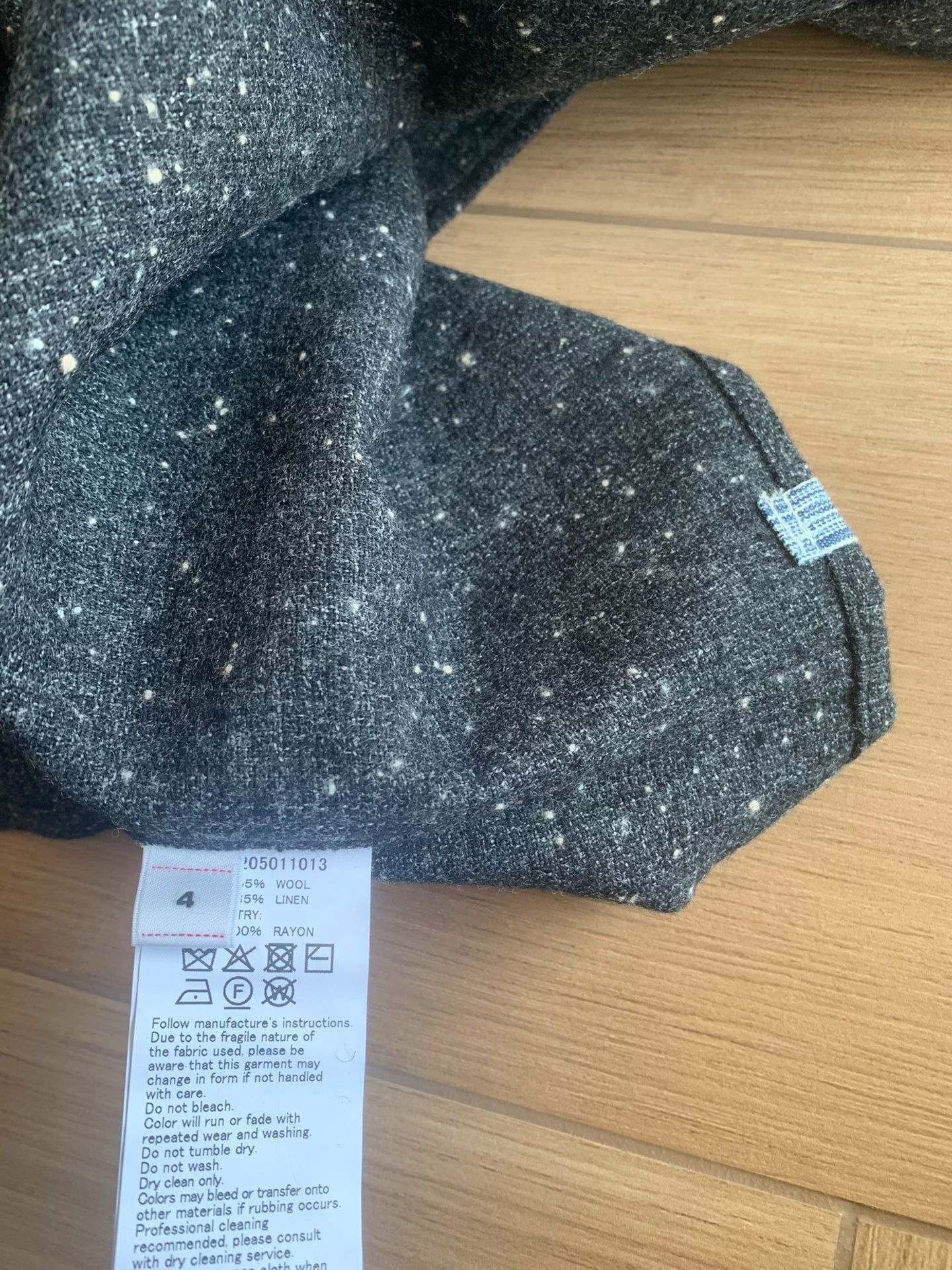 VISVIM LUMBER TWEED L/S 25AW