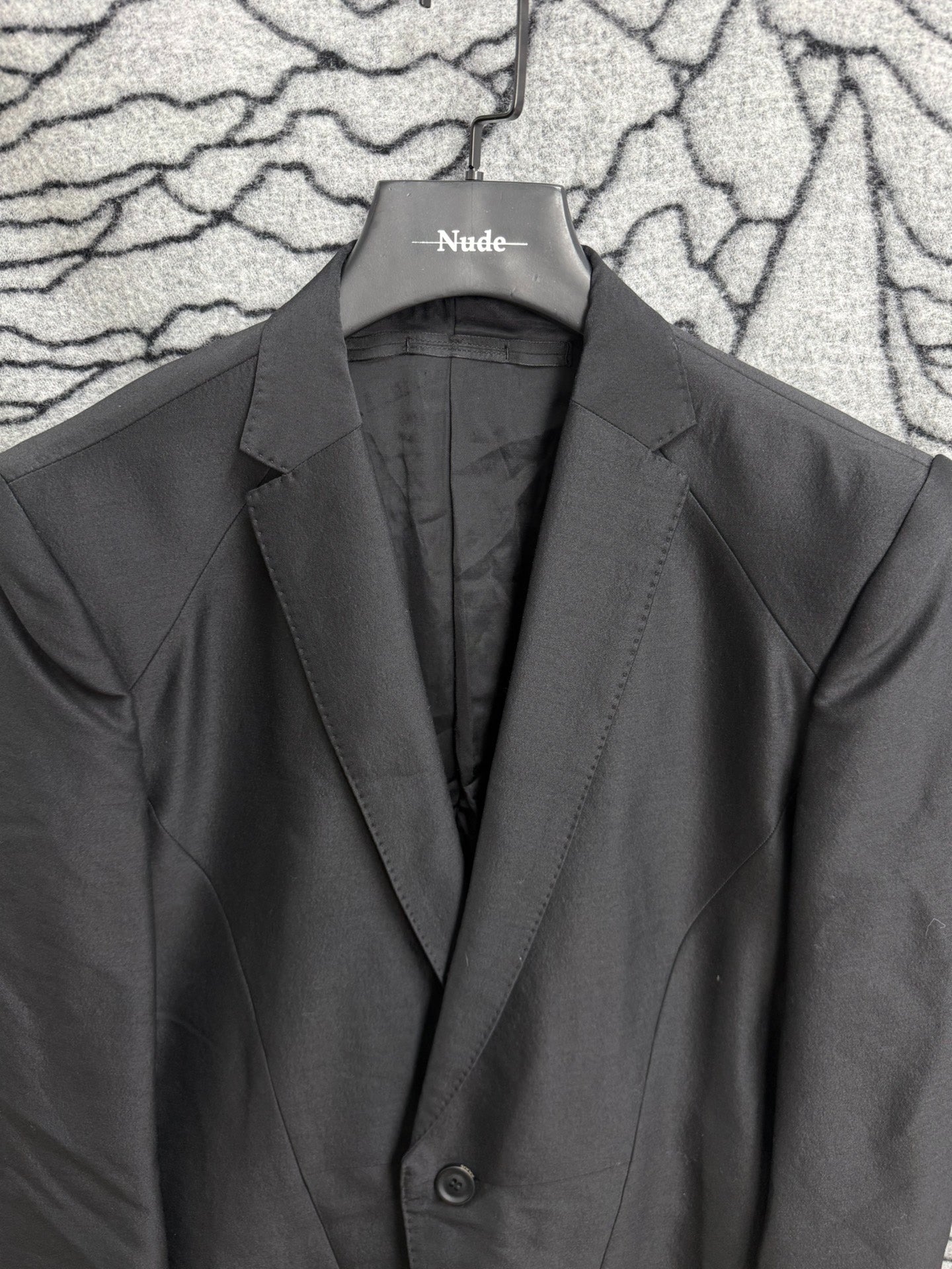 Julius 7 Wool Silk Deconstructed Blazer