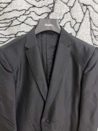 Julius 7 Wool Silk Deconstructed Blazer