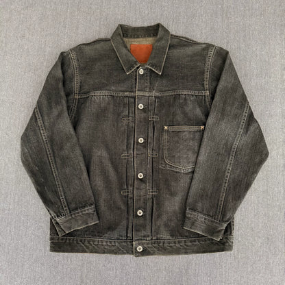 black washed denim jacket by tenderloin k-7