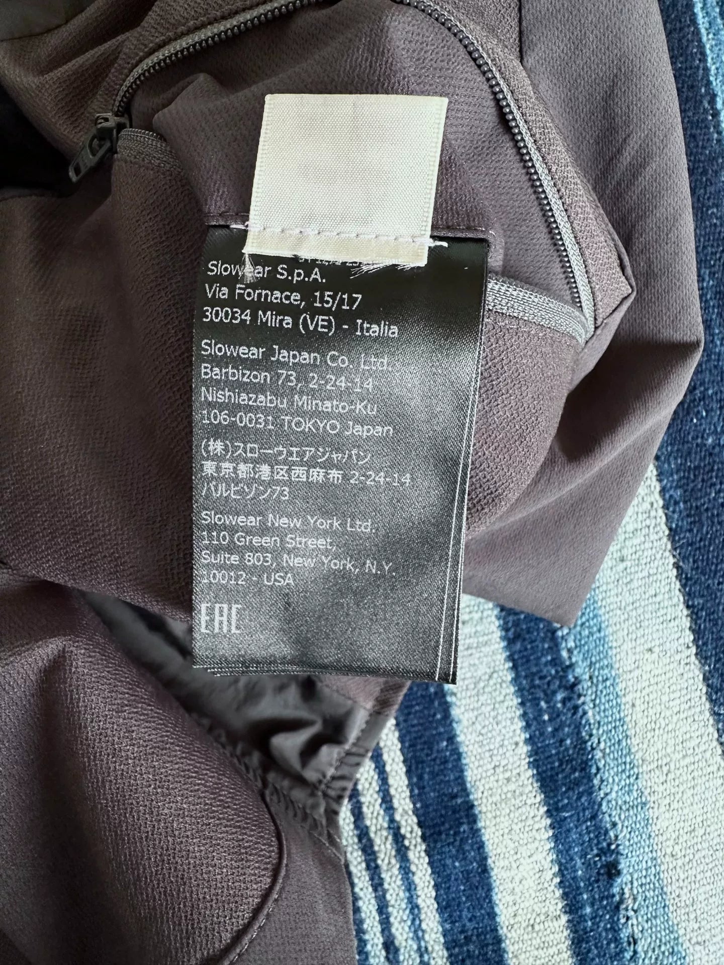 NANAMICA x SLOWEAR Alpha Dry Jacket