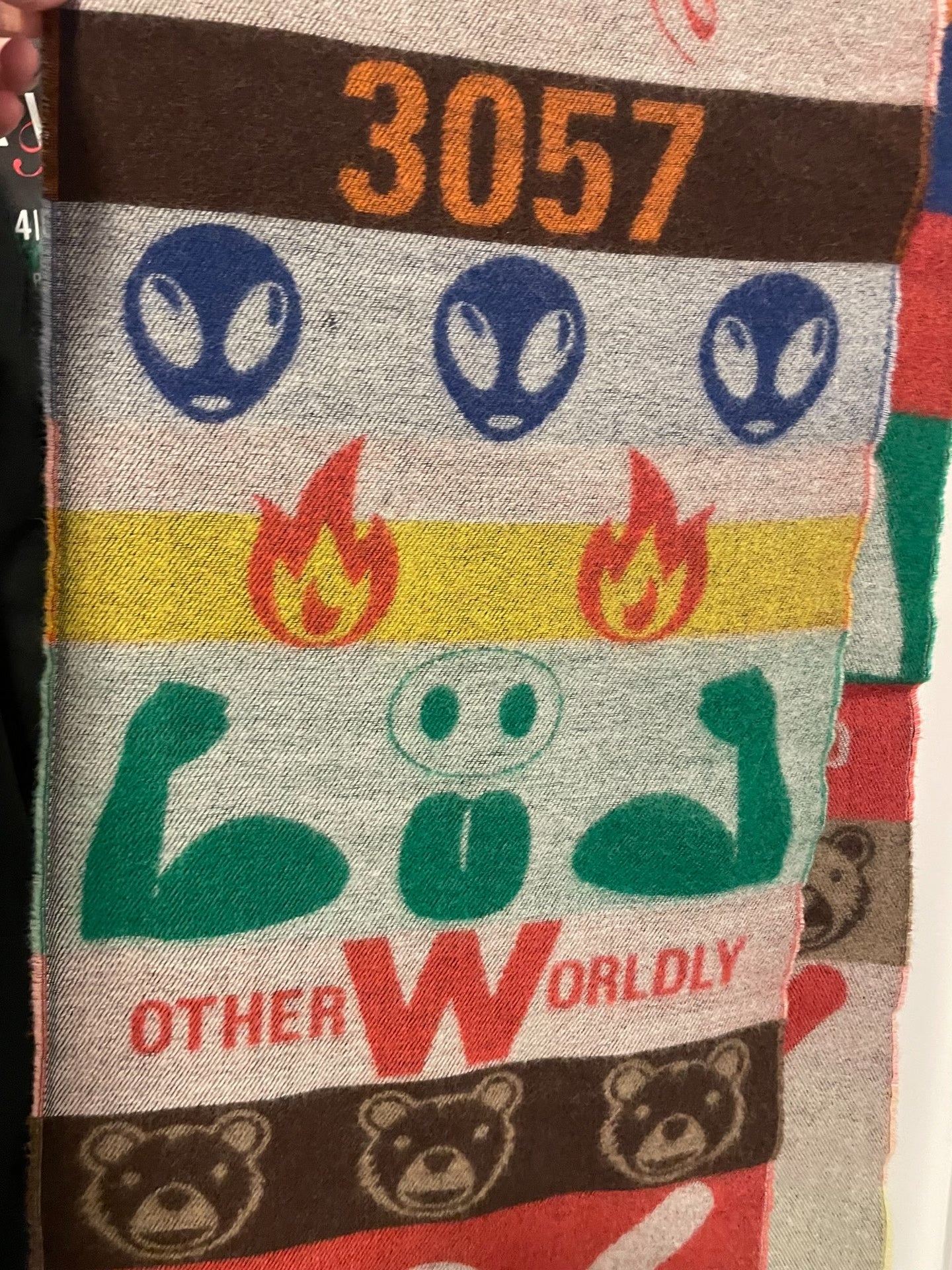Walter van Beirendonck Wool Scarf
