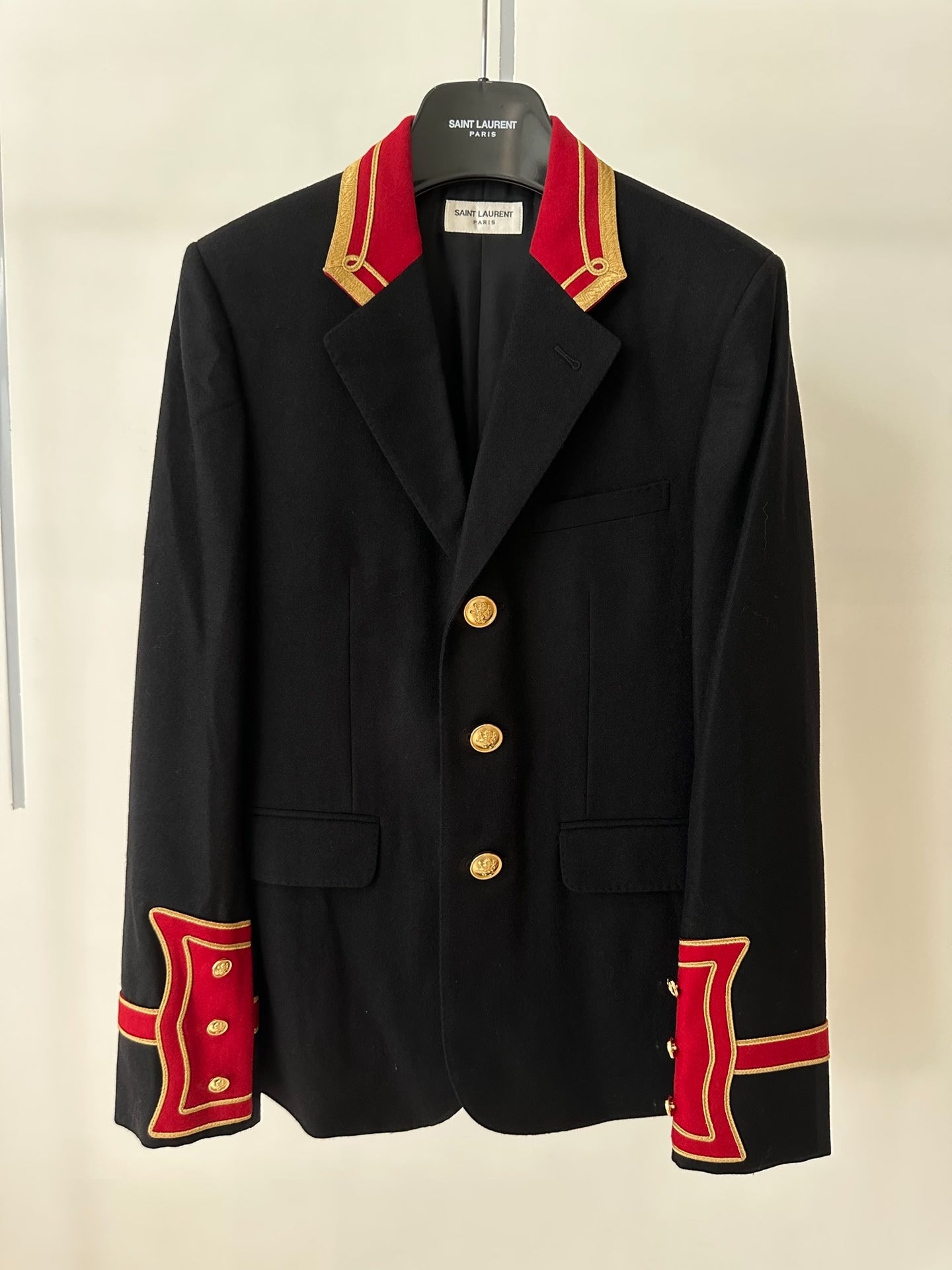 Saint Laurent Court Style Black Blazer