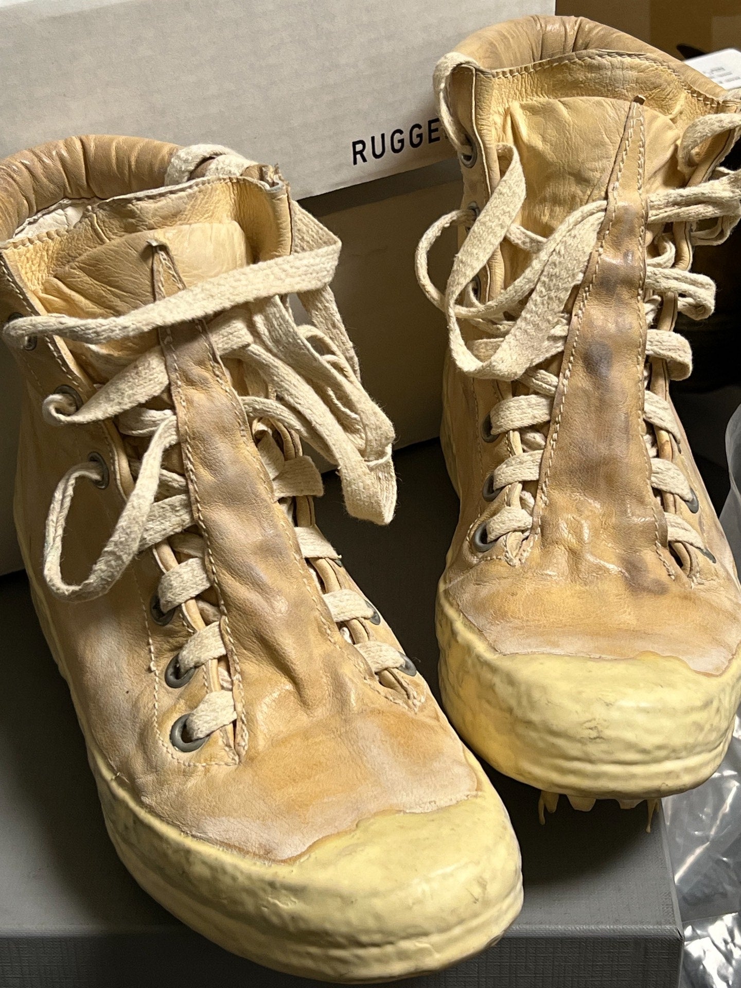 Carol Christian Poell Drip Rubber Sneakers