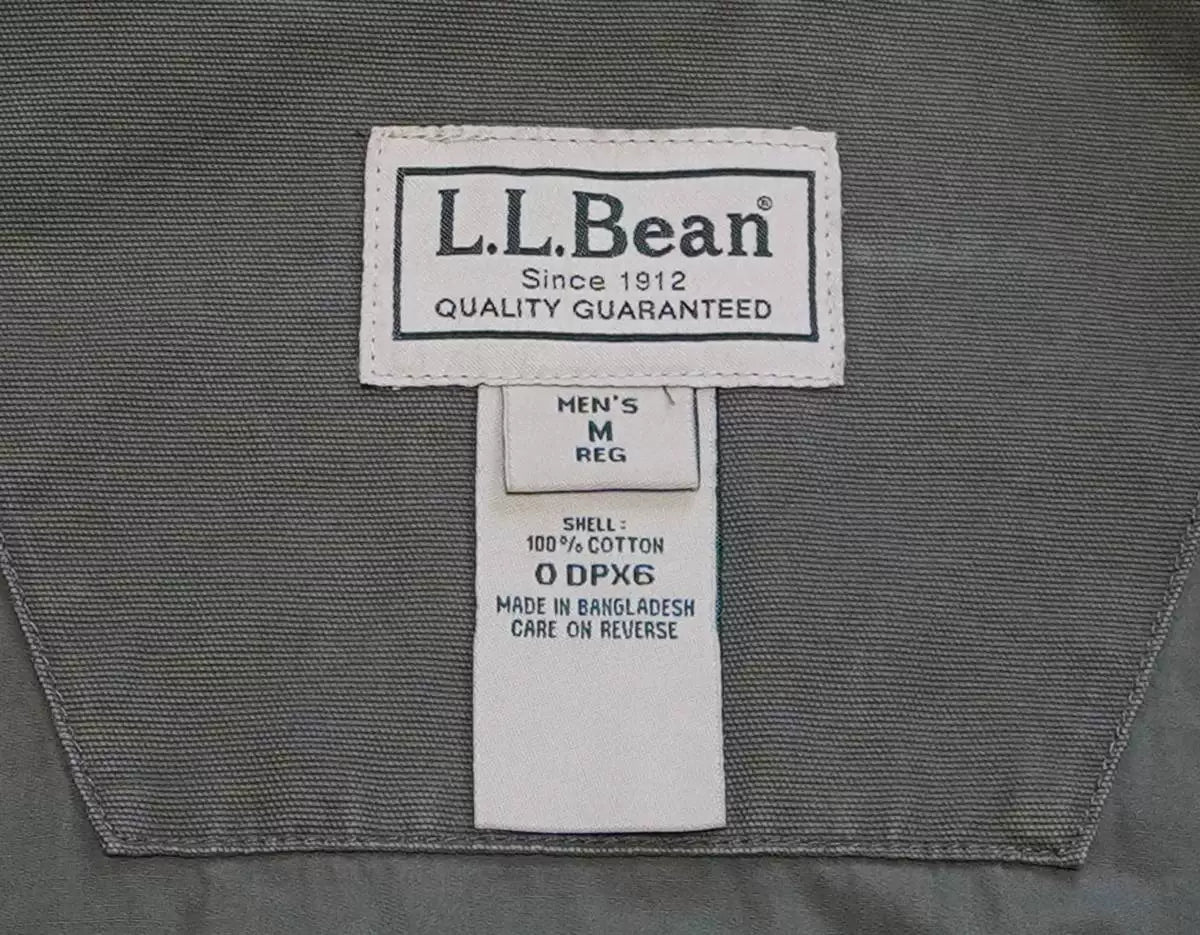 L.L. Bean Vintage Jacket in Light Green