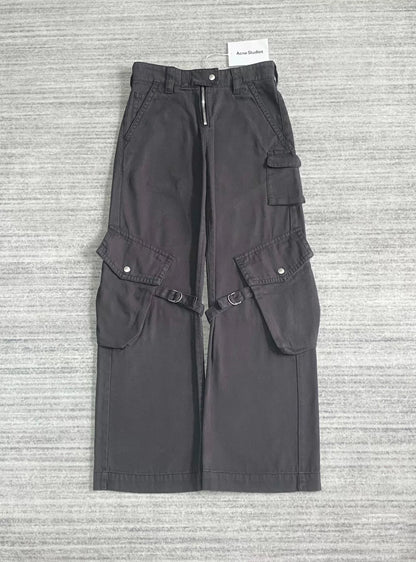 Acne Studios Washed Cargo Pants with Straps