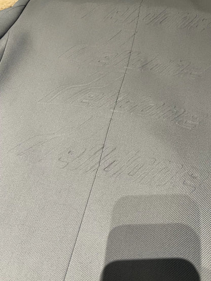 we11done oversized blue suit jacket