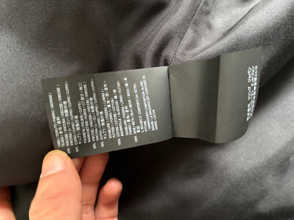 black velvet embellished bomber jacket