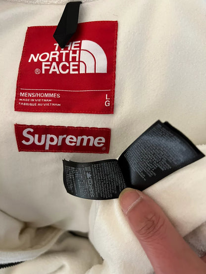 supreme x the north face fleece jacket