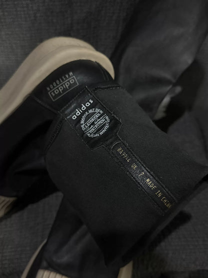 Rick Owens x Adidas High-Top Shell-Toe Boots