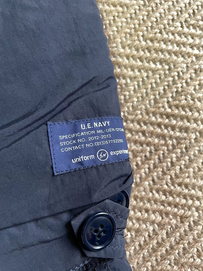 Padded Mods Coat with Fur Collar