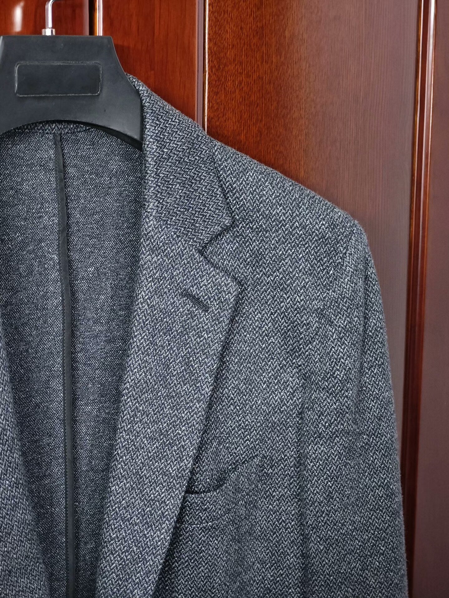 Agnes b Wool Blend Casual Blazer