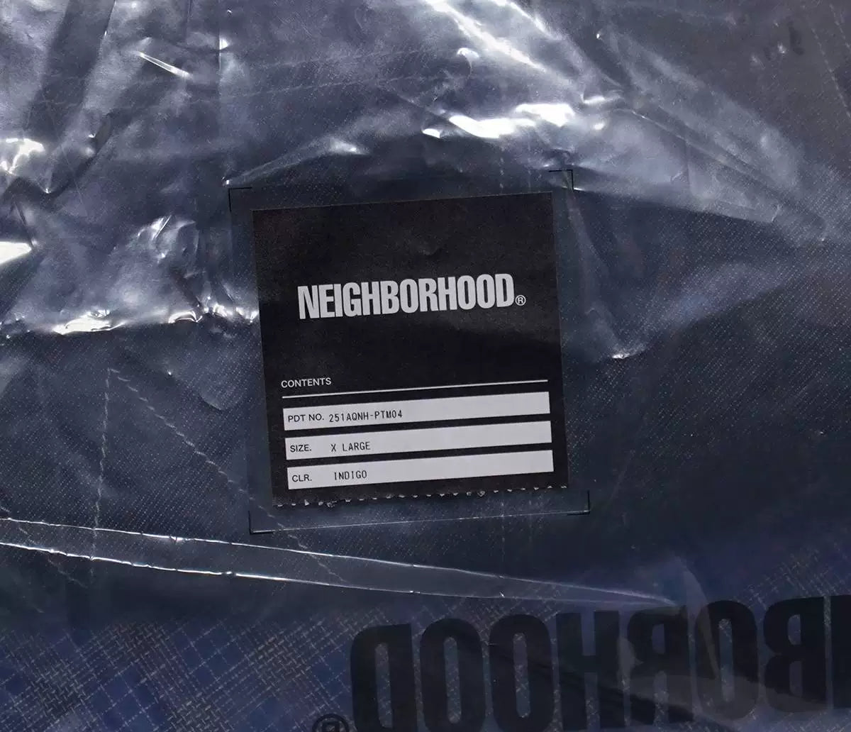 neighborhood denim painter short pants