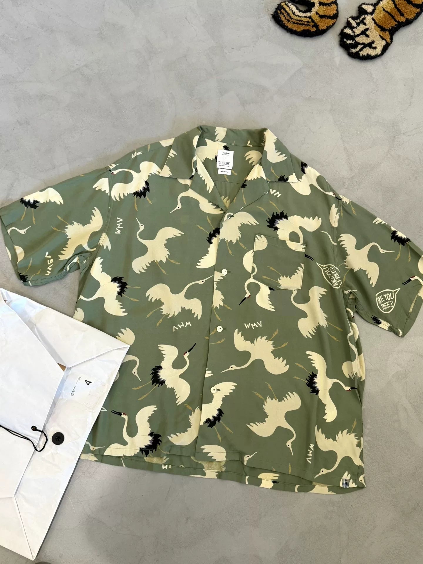 visvim 23SS Crosby Short-Sleeve Hawaiian Shirt