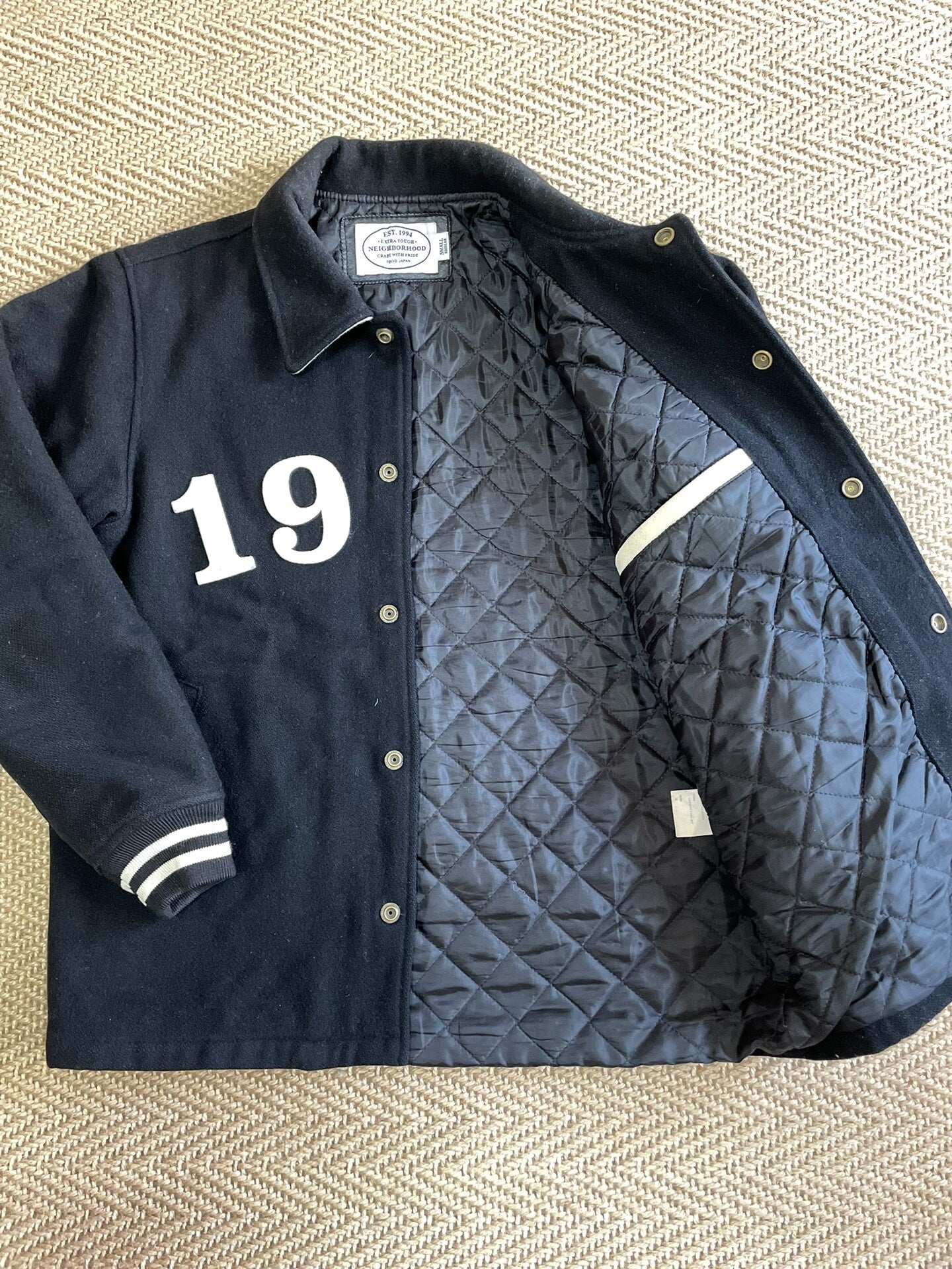 Neighborhood Varsity Thick Cotton Jacket