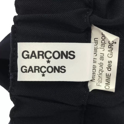 Comme des Garcons Navy Wool Trousers