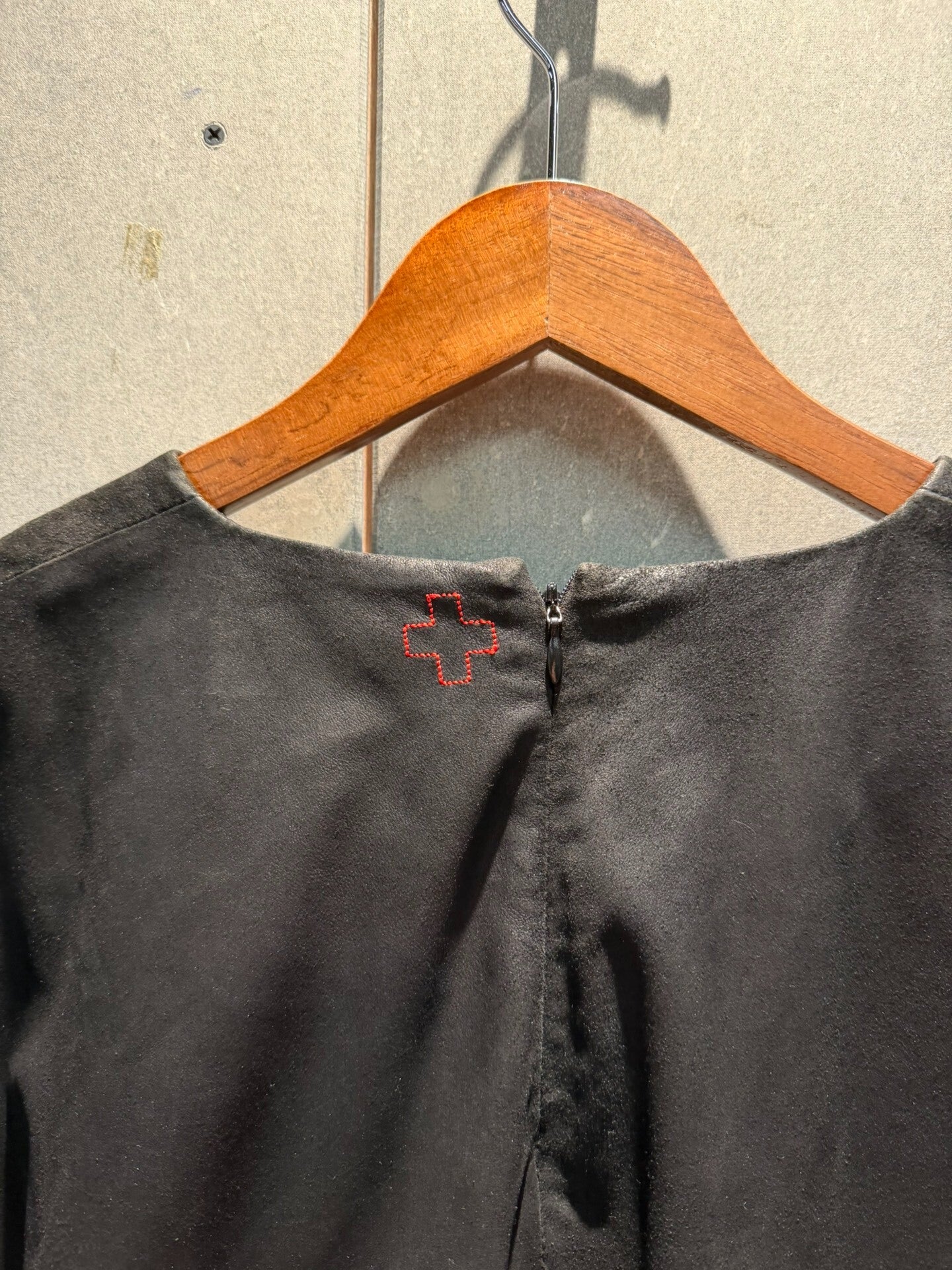 A.F. Vandevorst Leather Nurse Shirt