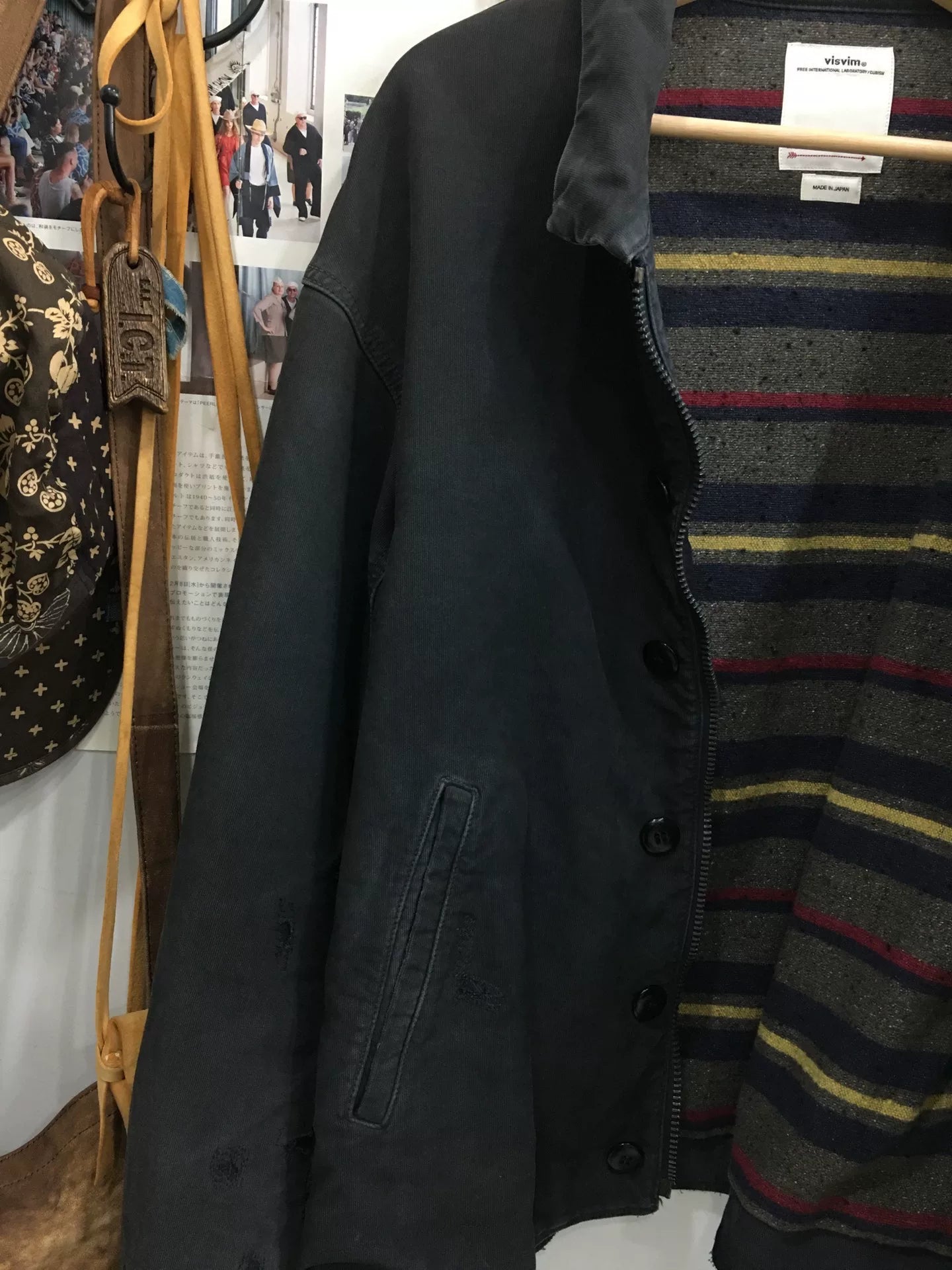 visvim deckhand alpaca wool jacket