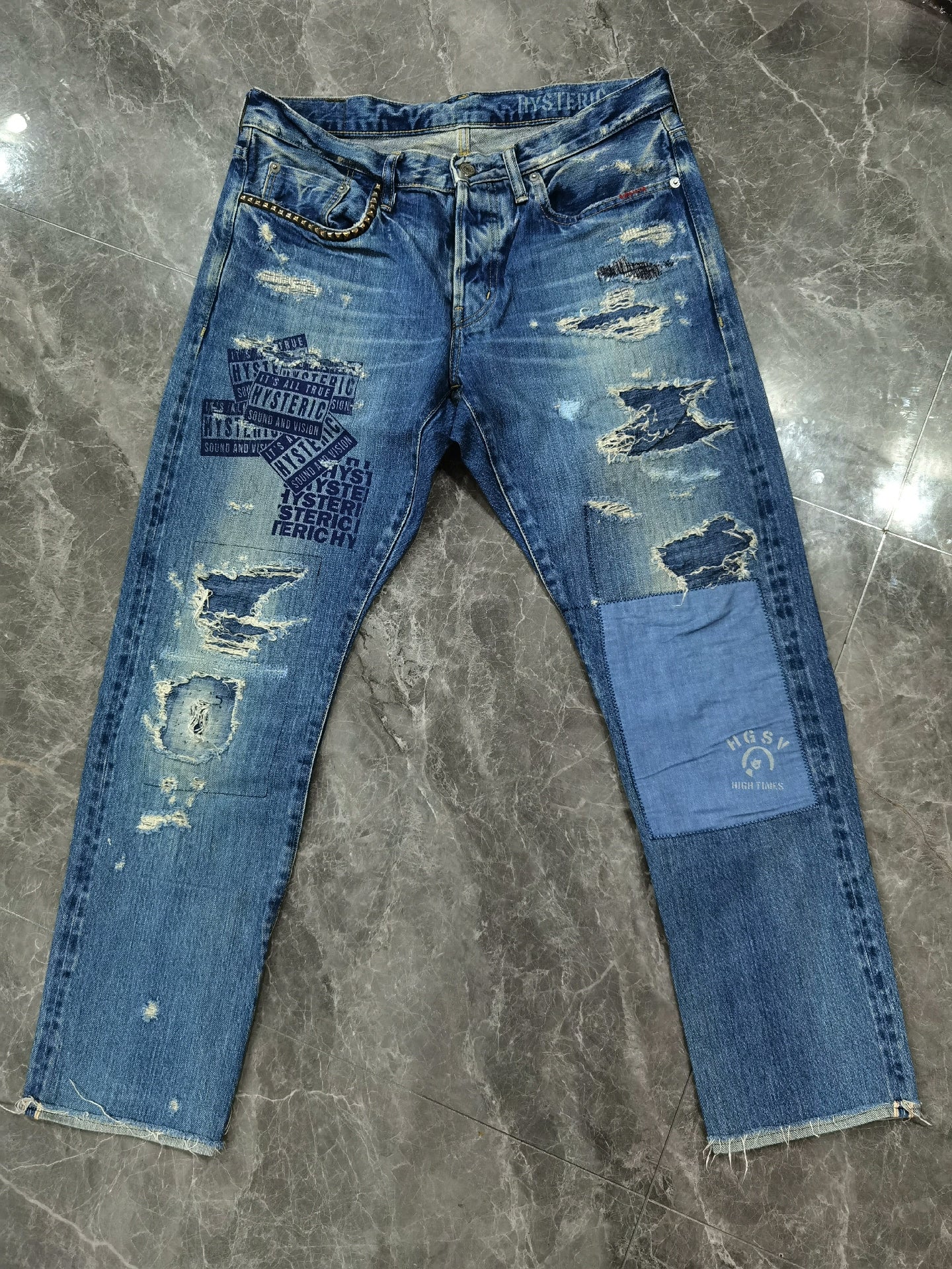 Hysteric Glamour HG Cropped Jeans