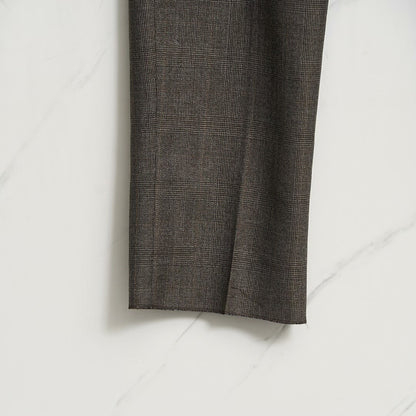 Saint Laurent Men's Checked Drawstring Trousers