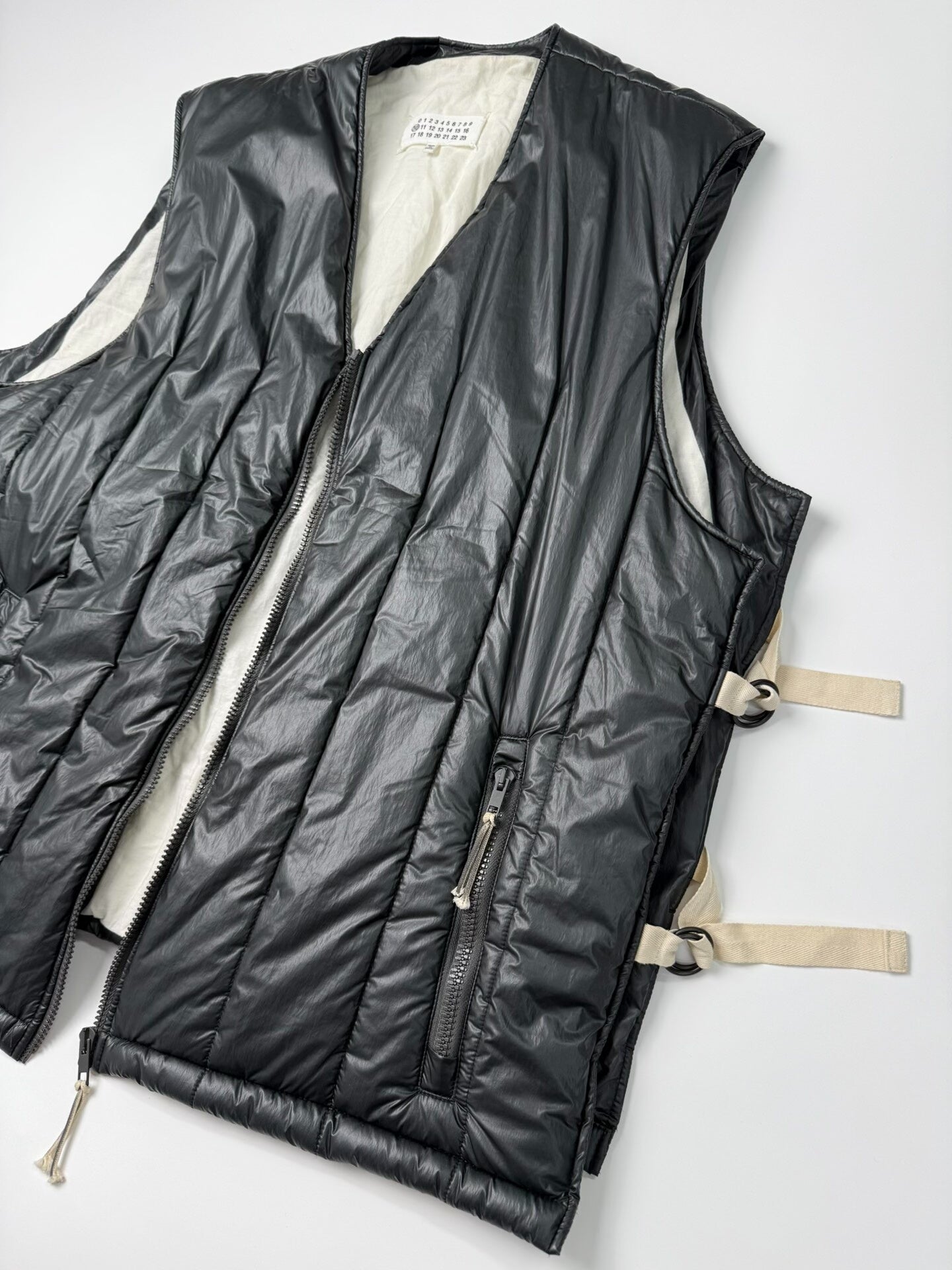 Maison Margiela Black Puffer Vest
