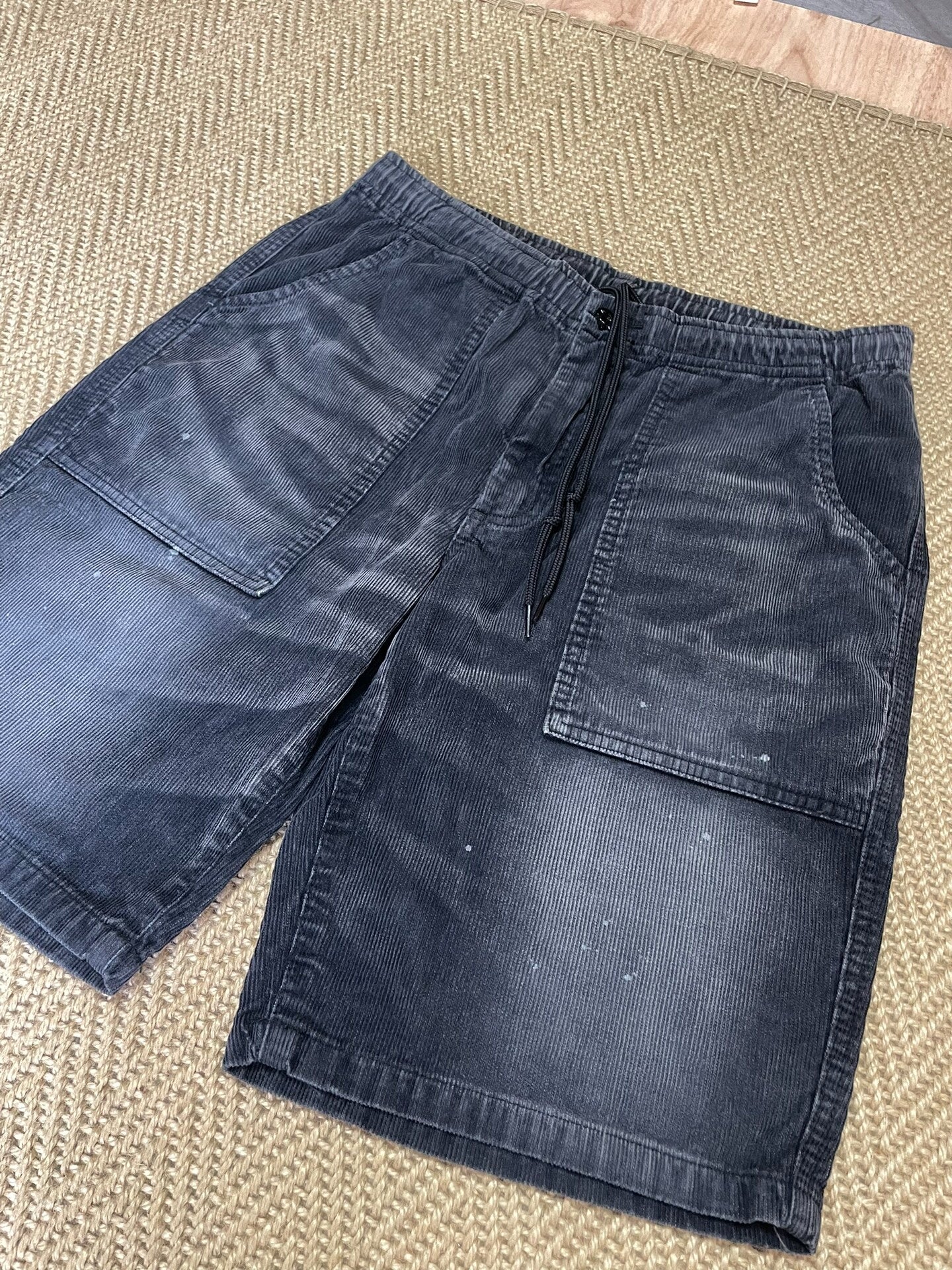 denim by vanquish lightweight corduroy shorts