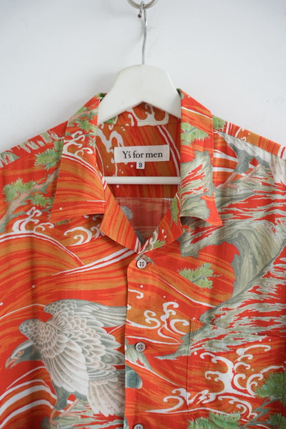 Yohji Yamamoto 00s Eagle Print Shirt