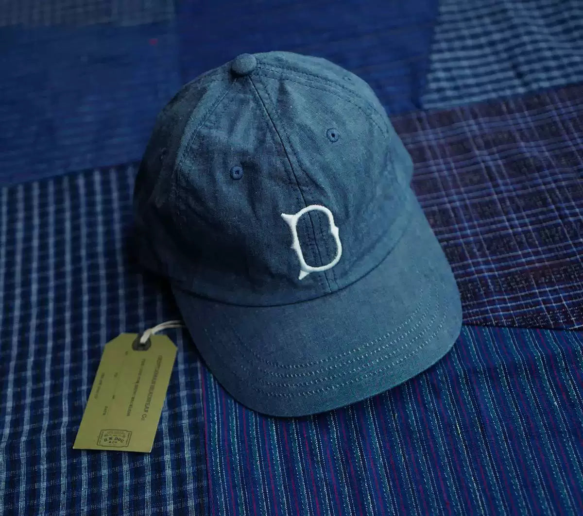 h.w.dog & co wash denim union cap