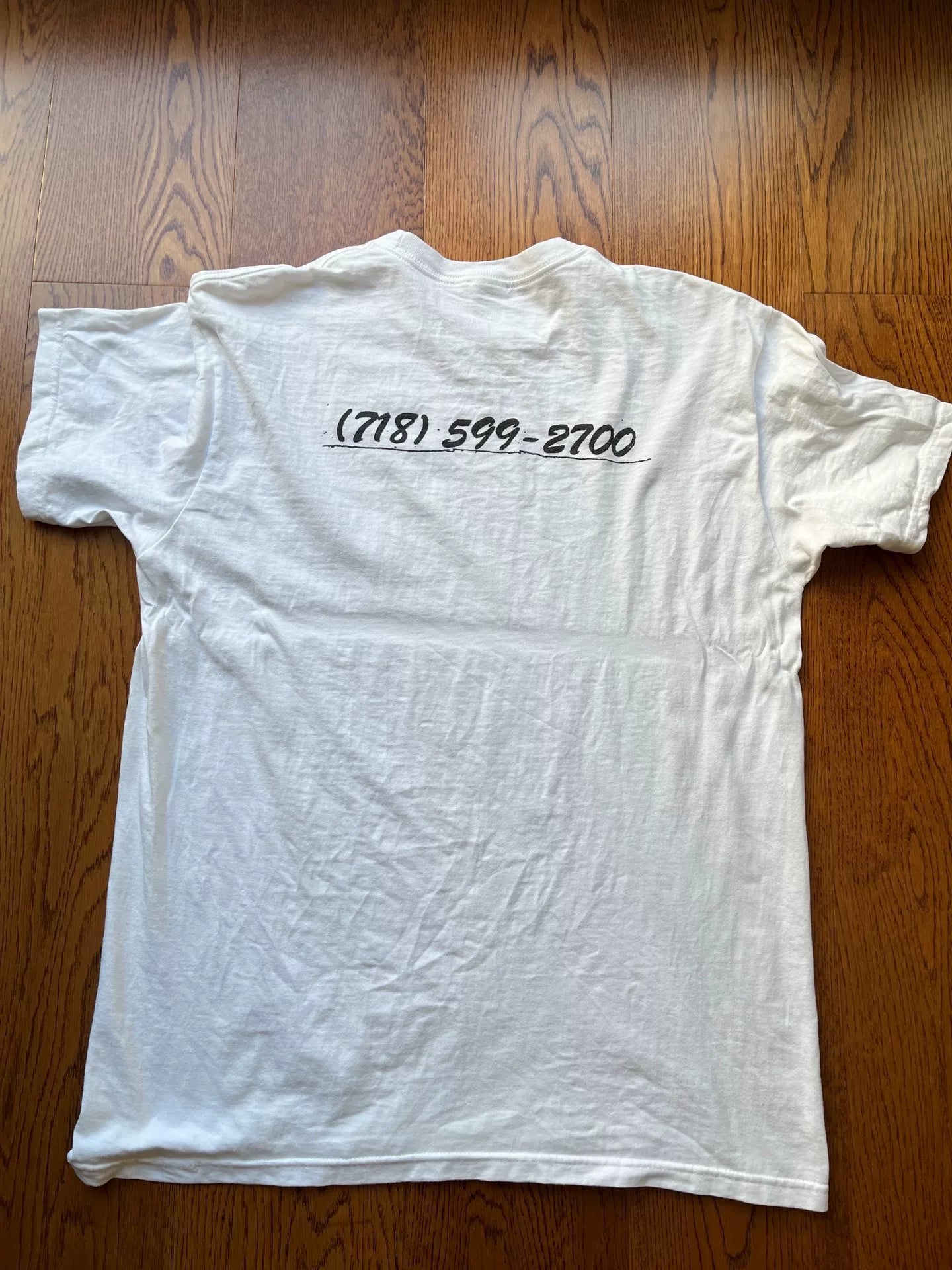 supreme box logo tee in orange color