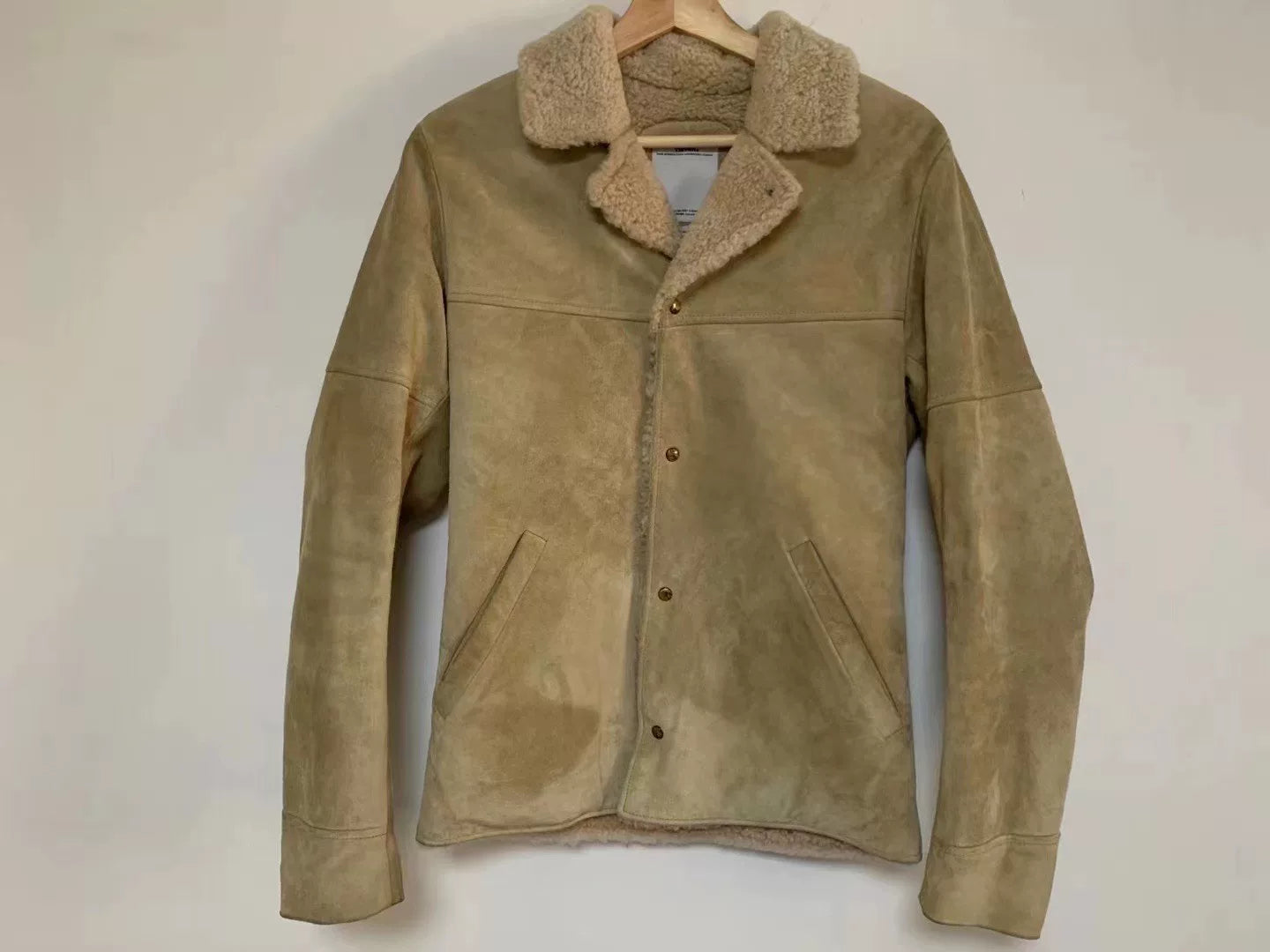 VISVIM 13AW BOLER JKT SUEDE/SHEEPSKIN