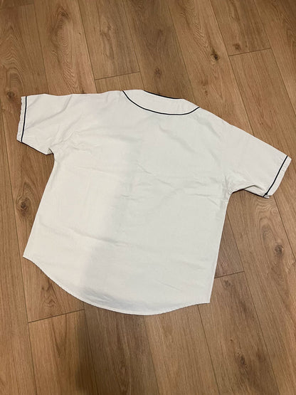 descendant baseball shirt in beige color