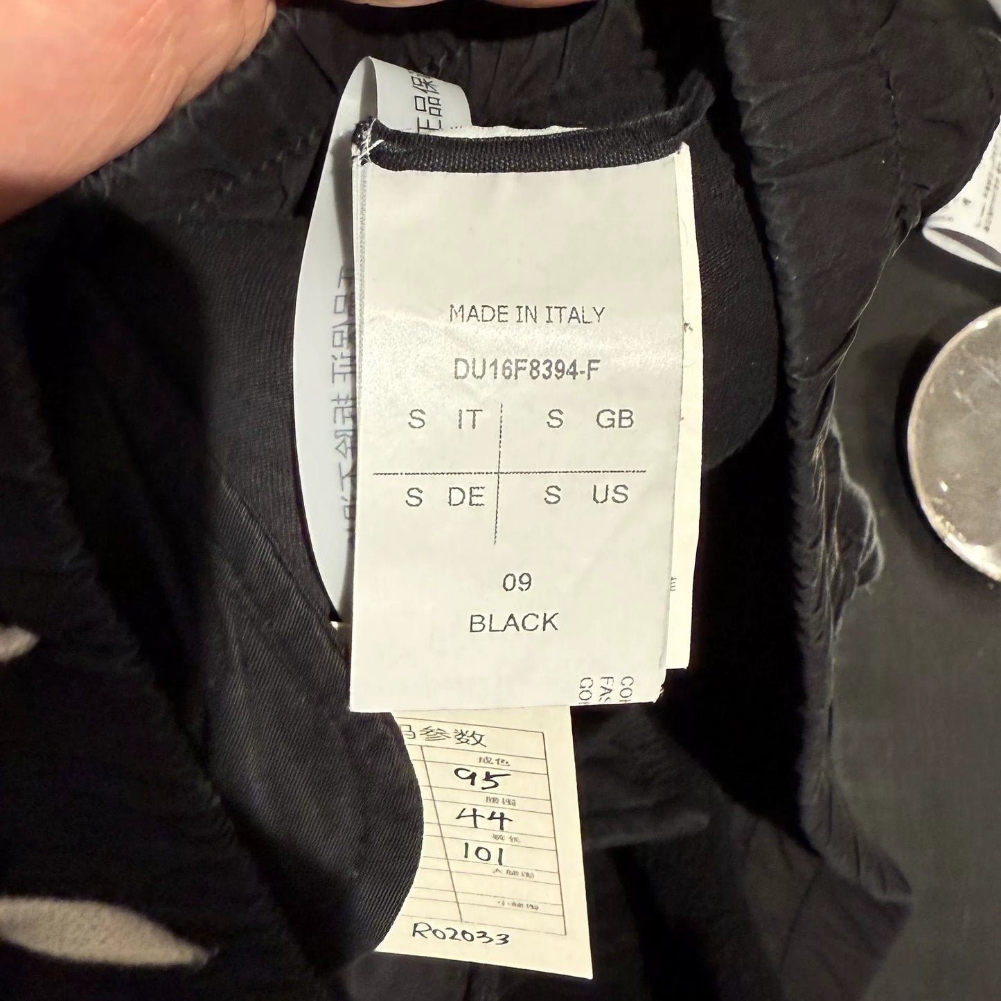 rick owens drkshdw jogger pants in black