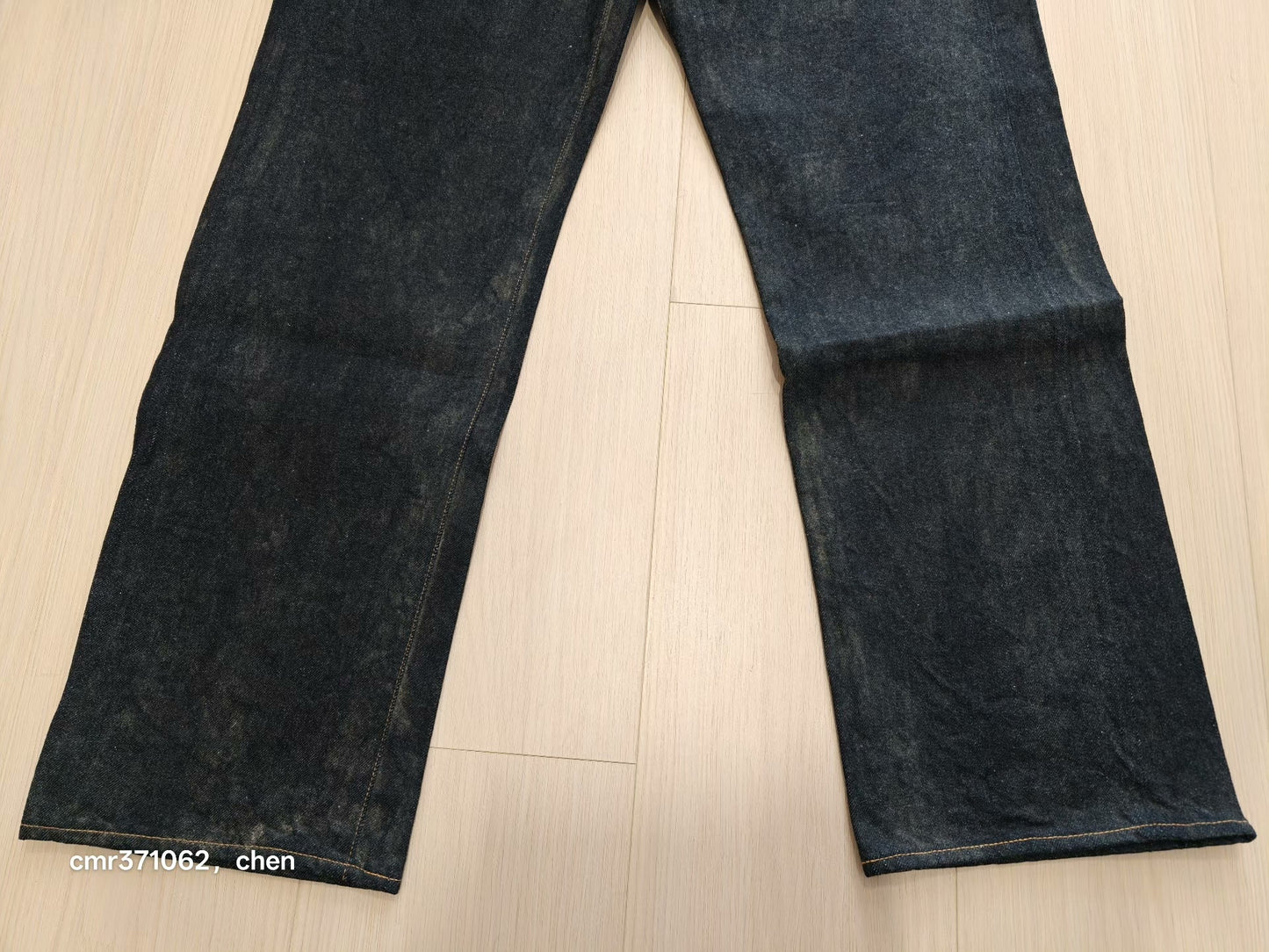 VISVIM RAW MUD OD Denim
