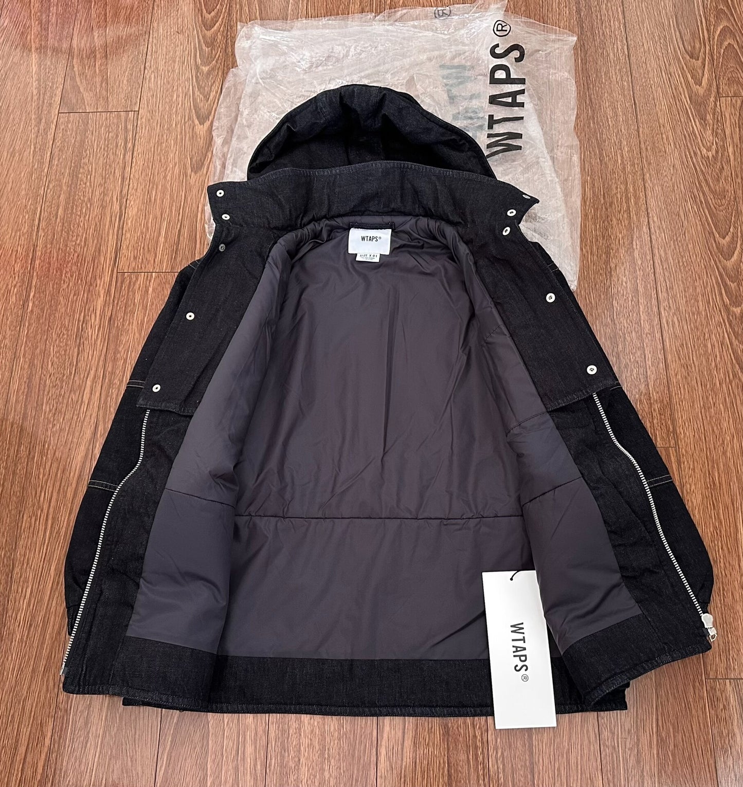 wtaps crust jacket denim outerwear