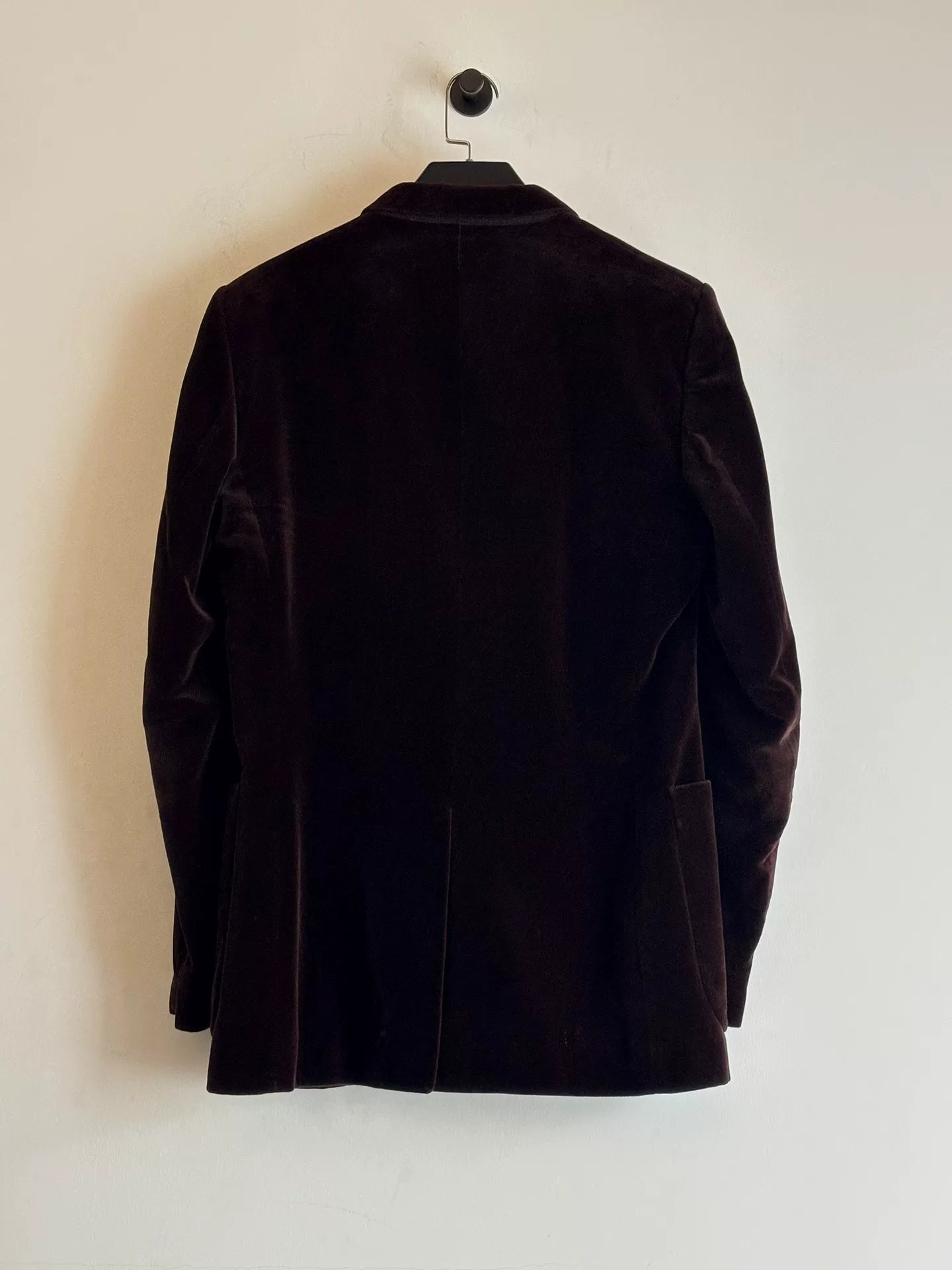 maison martin margiela velvet suit jacket