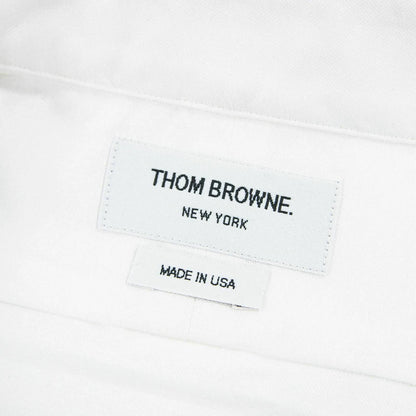 Thom Browne White Underwater Embroidery Shirt