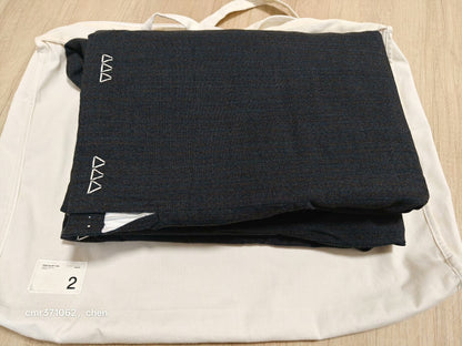 visvim 16AW Dotera Wool Stripe Coat
