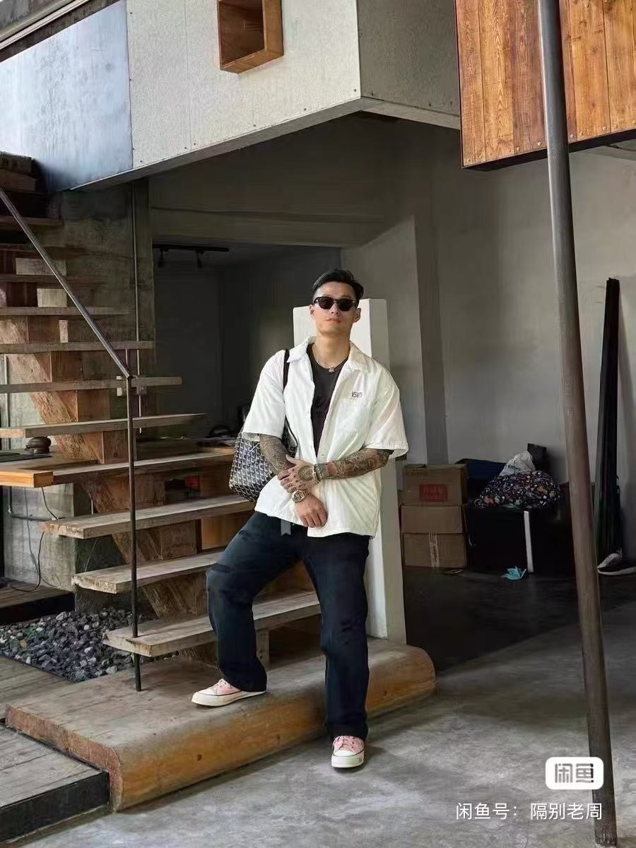 visvim wallis down short sleeve shirt