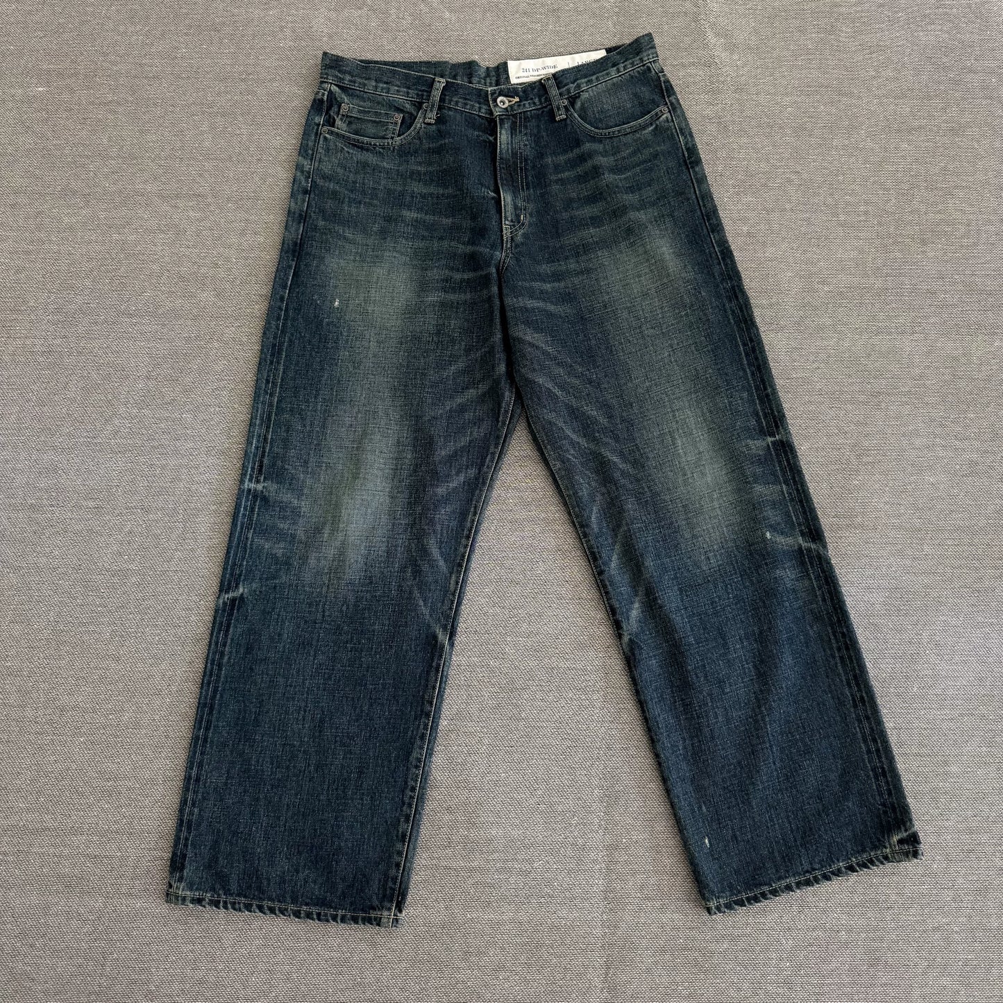 Neighborhood 24ss基础水洗牛仔裤