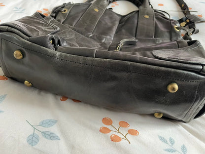 corneliani leather handbag crossbody bag