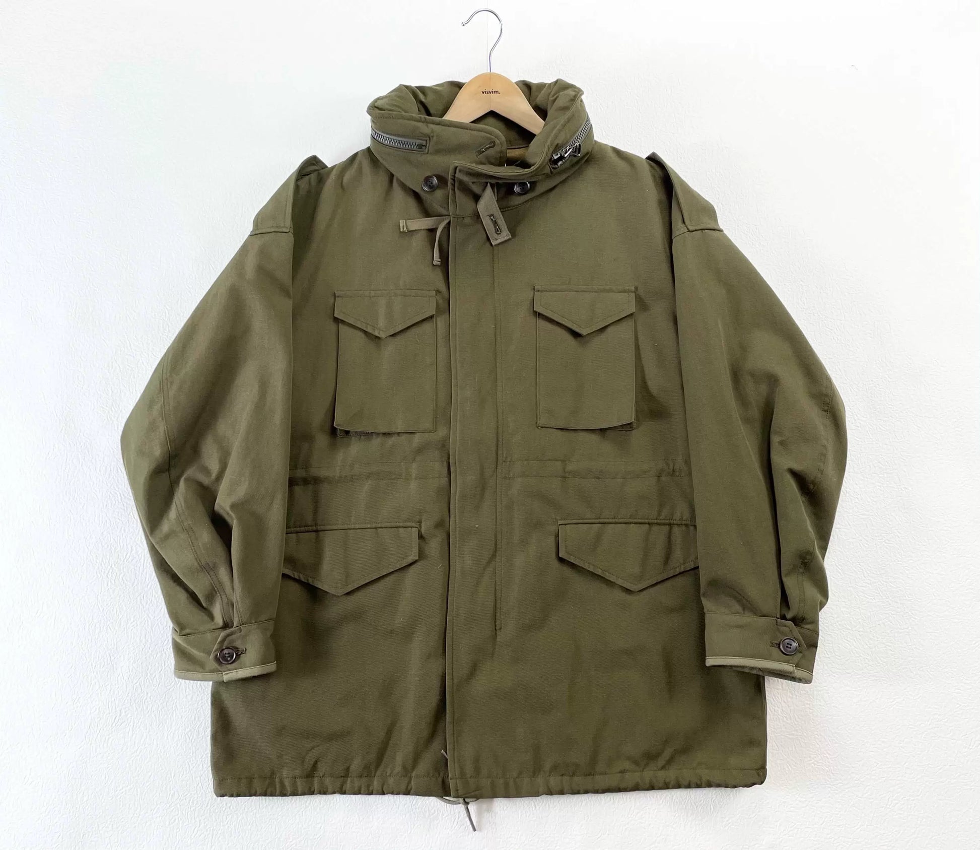 visvim bickle wool blend utility jacket