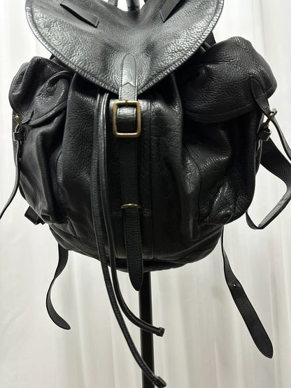 Dries Van Noten AW16 Runway Leather Backpack