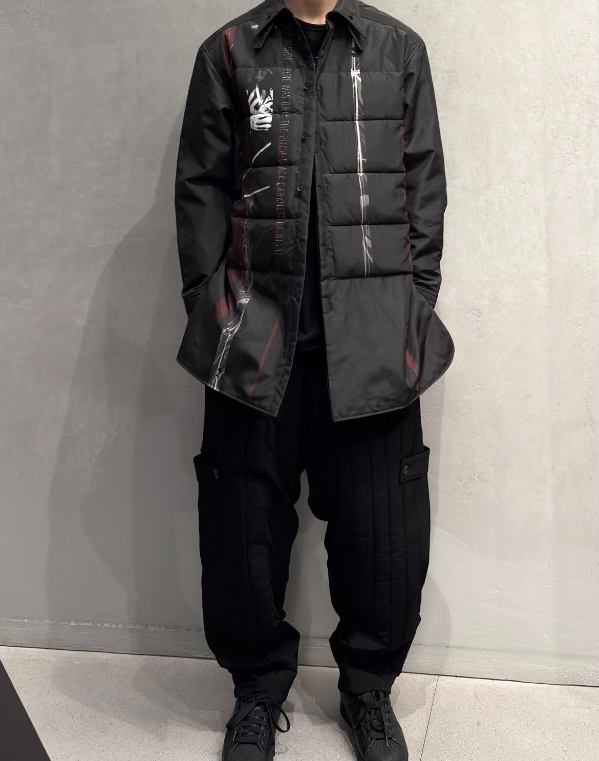 Yohji Yamamoto 25AW Double-Layer Padded Coat