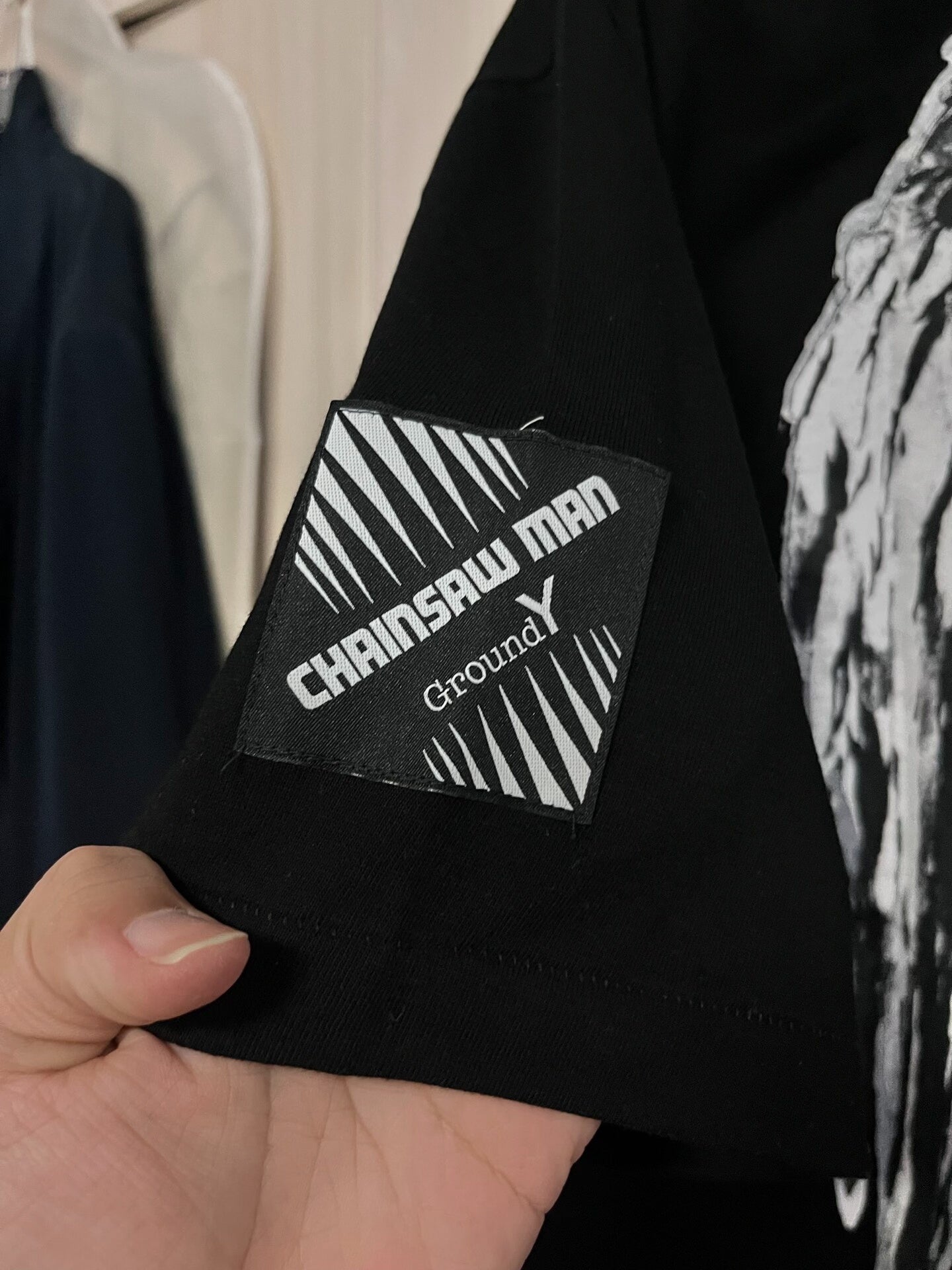 Yohji Yamamoto Ground Y Chainsaw Man Collab Tee